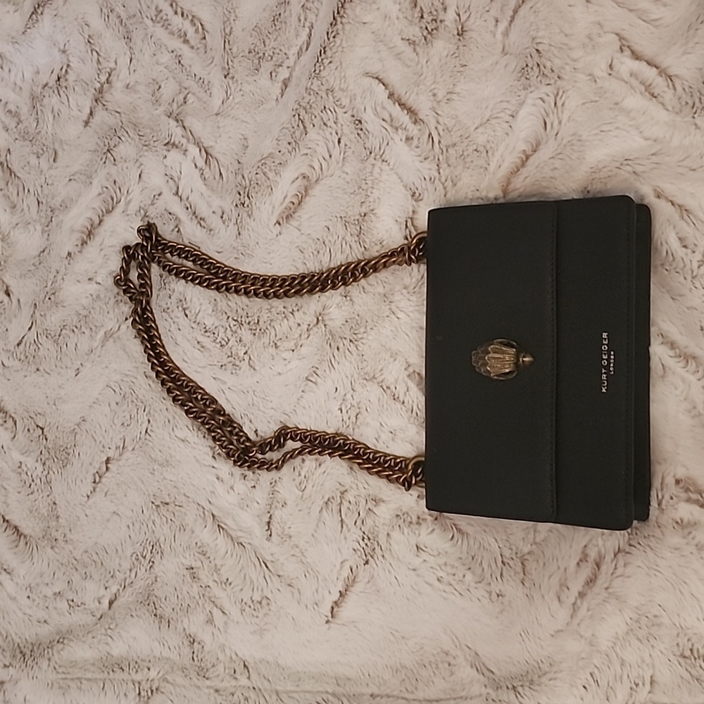 The Shoreditch Kurt Geiger Black Leather Purse